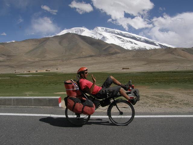 2009 - A vélo couché du Kazakhstan à l'Inde. Chine